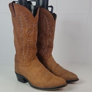 Tony Lama Full Rough Out Suede Western Women's Boots